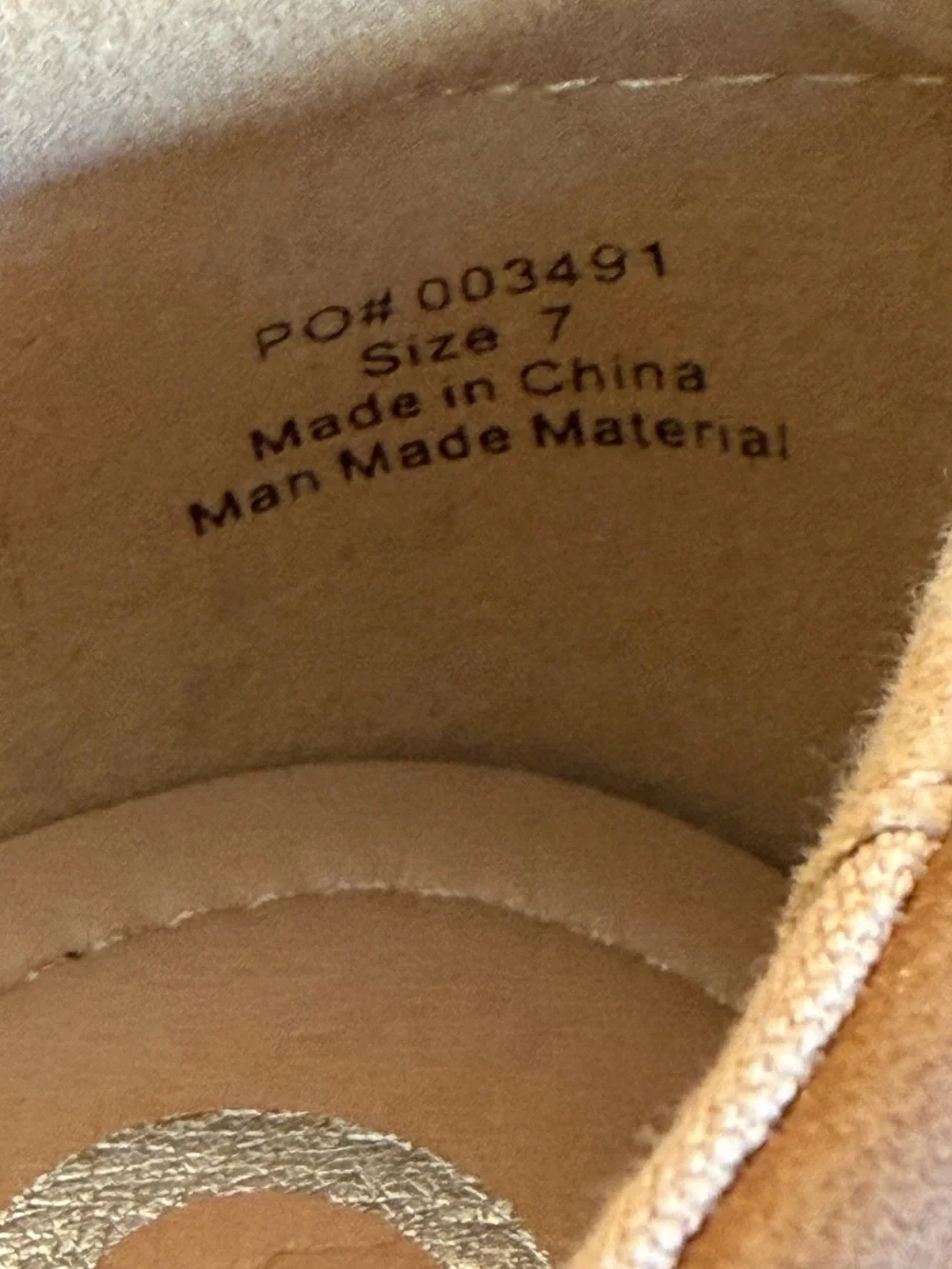 Brinley Co. Women's Comfort Laser-Cut Sneaker SZ 7 Color Caramel Brown